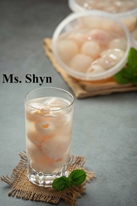 PRESERVED TROPICAL FRUIT CANNED LITCHI - HALAL CERTIFIED OEM BRAND FRESH LYCHEE IN <b>LIGHT</b> SYRUP - Product Image 1