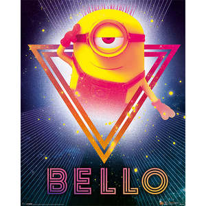 Despicable Me 3 80's Bello <b>Poster</b> Modern Design Style Paper Material for Wall Use - Product Image 1