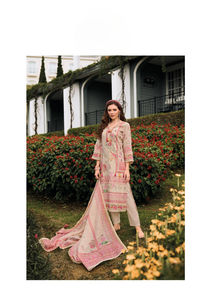New Premium Lawn Cotton <b>Kurti</b> With exclusive Patch Work Pakistani Collection - Product Image 4