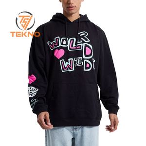 Sweats à capuche avec impression bouffante de qualité supérieure vêtements pour adultes Offre Spéciale confortable prix bon marché sweats à capuche pour hommes avec logo personnalisé/design - Product Image 1