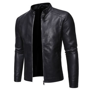 Veste en cuir de mouton d'hiver pour hommes la plus vendue veste en cuir d'hiver pour hommes de qualité supérieure - Product Image 1