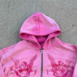 Sudadera con cremallera de algodón 100% personalizada | Oversize Drop Shoulder | Serigrafía y bordado Streetwear | Proveedor mayorista - Product Image 6