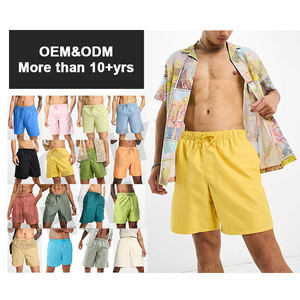 Wholesale lightweight quick dry beach shorts boys swim <b>trunks</b> custom design <b>men</b> swimming board shorts DDP shipping - Product Image 6