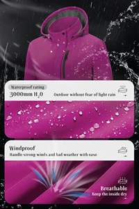 Chaqueta Softshell de estilo único, chaqueta Softshell unisex impermeable para ropa de invierno, chaqueta Softshell hecha a medida - Product Image 4