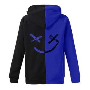 Sudadera con capucha de poliéster personalizada al por mayor para hombre Sudadera con capucha de gran tamaño polar sudadera de talla grande invierno impresión digital - Product Image 6