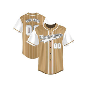 Maillot de baseball confortable vêtements de sport en gros maillots de baseball de l'équipe impression de logo personnalisé vêtements de sport de sublimation à séchage rapide - Product Image 4