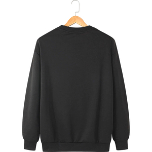 Pull molletonné pour homme, col rond, coupe classique, confortable, respirant, en coton 100% écologique, très vendu en hiver - Product Image 3