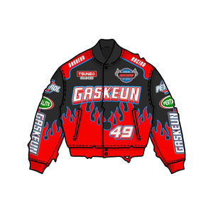 Vente chaude Blouson aviateur en satin personnalisé pour hommes et femmes Design sublimé Polyester Winter Varsity Jacket État neuf - Product Image 2