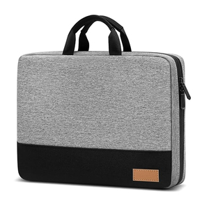 Authentic Brown Leather <b>Laptop</b> <b>Bag</b> with Premium Stitching Spacious Main Compartment Casual Style Waterproof Zipper Closure - Product Image 1