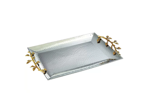 Plateau de service Décoration de la maison Noël Plateau en métal Forme ronde Vaisselle Ustensiles de cuisine Restaurants Fabricant en gros Fournisseur - Product Image 5