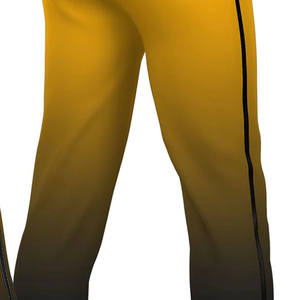 Pantalones de chándal para jóvenes al por mayor, pantalones largos, pantalones de béisbol en blanco sublimados personalizados para entrenamiento de equipos - Product Image 6