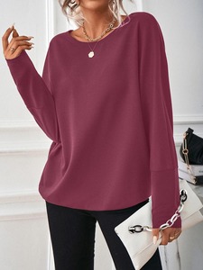 Sudadera Informal para Mujer OEM, Sudadera de Algodón Personalizada con Hombros Caídos, Sudadera con Estilo - Product Image 5