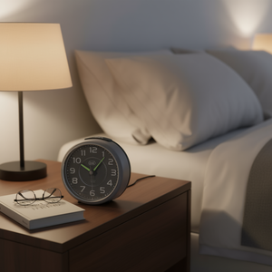 Reloj Despertador Trevi SL 3096 Gris y Negro, Reloj de Escritorio y Mesa, Modelo 0SL309610 - Product Image 3