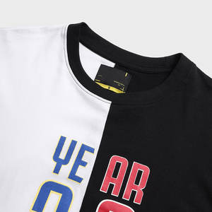 Camiseta de lona serigrafiada para hombre al por mayor, respetuosa con el medio ambiente, transpirable, estilo único, nueva moda, característica ligera, material superior barato - Product Image 4