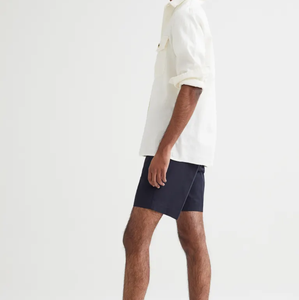 Pantalones cortos de malla de algodón 100% a la moda para hombre, diseño de bloque de Color sólido, característica ecológica - Product Image 2