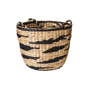 Panier en jacinthe Poubelle de rangement tissée en fibre naturelle pour vêtements, chaussures et articles ménagers essentiels du Vietnam - Product Image 2