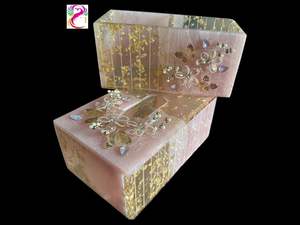 Elegante caja de pañuelos de resina servilletero para decoración de mesa uso caja de pañuelos moderna caja de almacenamiento de servilletas con forma de resina - Product Image 3