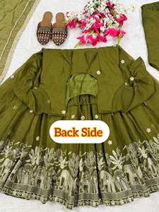 Robe de designer indienne et pakistanaise de haute qualité pour femme, magnifique, décontractée, à manches longues, pour mariages et fêtes, longueur midi, prête à porter - Product Image 4