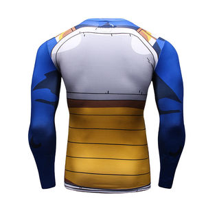 Hombres 100% algodón BJJ Rashguard sublimación impresa Spandex gimnasio ajustado camisas transpirable suelta ajuste camiseta sublimación impresa - Product Image 3