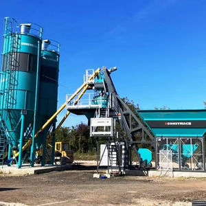 เครื่องผสมคอนกรีตบรรจุ30 M3/ชม. เครื่องผสมคอนกรีต PLC รับประกัน2ปีชุดปั๊มมอเตอร์แบริ่งรวม! โทรเลย! - Product Image 1