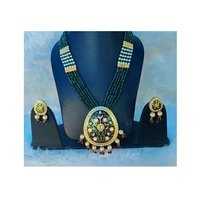 Mode nouveau Design femmes collier en laiton multicouche collier et boucles d'oreilles ensemble bijoux différentes couleurs et Design Unique taille Unique