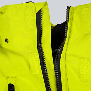 Chaqueta de bombardero de Lima de alta visibilidad de talla Extra grande para hombre, chaqueta de trabajo de seguridad con forro acolchado de alta calidad, característica transpirable - Product Image 6