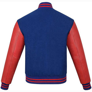 New Stitched Men Varsity Jacket Custom Made Anti wrinkle Breathable High Quality varsity Jacket for man with in Wholesale Rate - Product Image 2