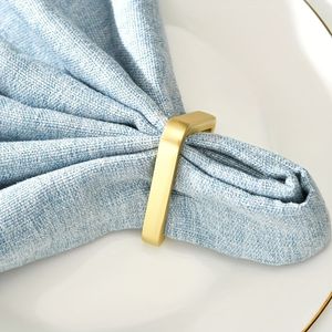 Anillos personalizados de alta moda para servilletas, suministros al por mayor, servilleteros de Metal, servilletero de tejido decorativo de buena calidad más vendido - Product Image 3