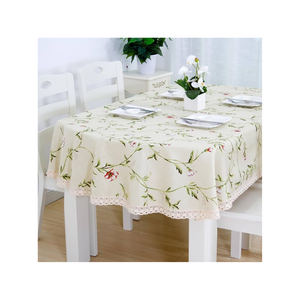 Hébergement spécial 100% coton brodé durable minimaliste 54x78 nappe ISO 9001 certifié fait à la main indien en vrac prêt - Product Image 5