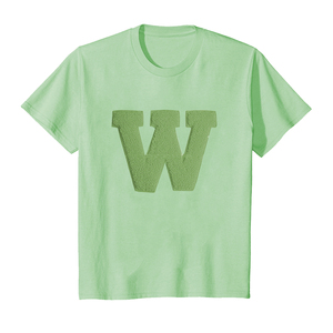 Camisetas grandes y altas para hombre, ropa informal ajustada de media manga, camiseta alta con bordado de chenilla, Camiseta cómoda y elegante - Product Image 4