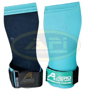 Poignées d'entraînement de gymnastique personnalisées en PVC noir carbone sans trou confortables et antidérapantes - Product Image 1