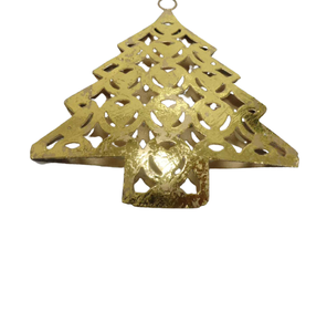 Utilisation décorative unique d'arbre de Noël de fer de couleur de feuille de cuivre pour la décoration de table et à la maison adaptée aux besoins du client - Product Image 6