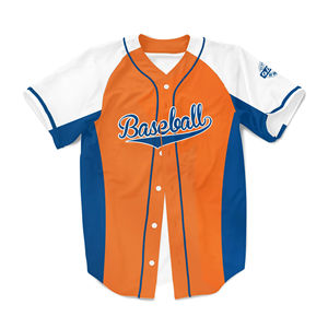 Maillot de baseball personnalisé chemise de l'équipe imprimer le nom personnel numéro uniformes de l'équipe de baseball vente en gros complet maillots de sublimation personnalisés - Product Image 4