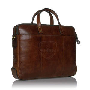 Bolsa de ordenador portátil de cuero duradero de la mejor calidad, recién llegado, bolsa de ordenador portátil de cuero hecha en fábrica para la venta en línea - Product Image 3