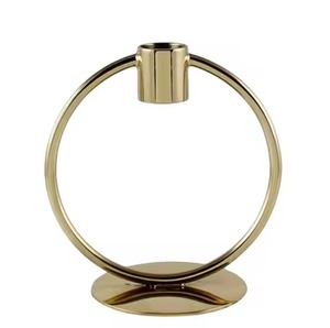 High Quality Modern Metal <b>Candle</b> Stand Durable Handmade Holder for Home Office Table Decoration - Product Image 2