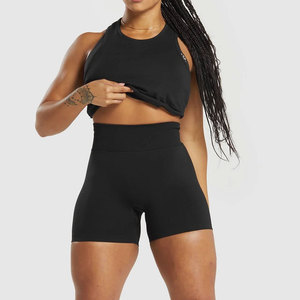 Tendance Gym Débardeurs Femmes Débardeurs moulants avec mélange de spandex offrant un soutien musculaire à séchage rapide femmes débardeurs - Product Image 4