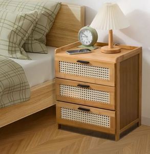 เฟอร์นิเจอร์ข้างเตียงทำจากไม้ไผ่สำหรับห้องนอนสินค้ามาใหม่ตัวเลือกอันดับต้นๆเฟอร์นิเจอร์และของตกแต่งบ้านแบบทันสมัย - Product Image 6