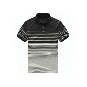 T-shirt imprimé à col rond à manches courtes avec sublimation pour hommes, stock de vêtements décontractés d'été élégants et personnalisés - Product Image 3