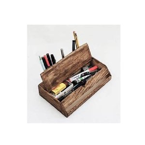 Elegant Wooden <b>Pen</b> Stand <b>Organizer</b> Handmade Multi Slot Storage for Desk Office Home Study Perfect Gift for Stationery - Product Image 4