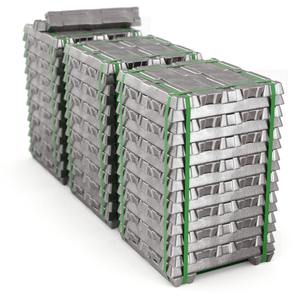 Lingots d'aluminium de matière première industrielle en vrac en gros Premium Factory Direct 99% Pure Aluminium Lingots Supply - Product Image 3
