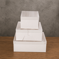 Caja para Pasteles y Cupcakes con Ventana, 2/5/8/9 Cavidades, Ideal para Bodas, Cumpleaños, Navidad, Fiestas, Empaque de Postres, Venta Caliente de Fábrica