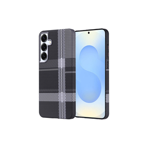 Funda con Textura de Fibra de Carbono Compatible con MagSafe para Samsung Galaxy S25 Plus, Funda Protectora Trasera de TPU Suave Premium - Product Image 2