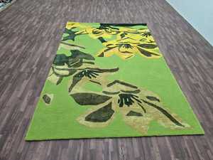 Premium Quality Hand Tufted Wool Area Rug Geometric Abstract Design Customizable Sizes Handmade Premium <b>Carpet</b> - Product Image 2