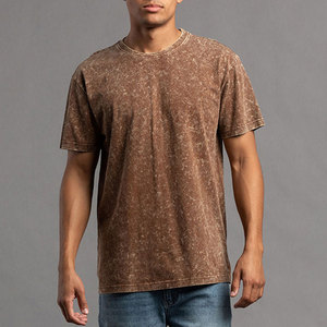 Camiseta Premium con Lavado Ácido, Material de Algodón Suave con Acabado Vintage, Ideal para Conjuntos Casuales con Estilo y para Uso Diario - Product Image 2