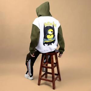 ชุดวอร์มวินเทจแบบยูนิเซ็กซ์ ไซส์ XXL สำหรับฤดูหนาว ผ้าฟลีซพิมพ์ลาย ระบายอากาศได้ดี ชุดเซ็ตฮู้ดดี้และกางเกงจ็อกเกอร์  รับสกรีนโลโก้ ลายเรียบ ผ้าฝ้าย 100% - Product Image 3