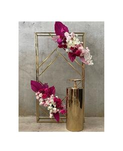 Handmade Black Color Iron Backdrop Square Shape Customized Size Indoor Backdrop For Hotel And Restaurant Decor Use - Product Image 5