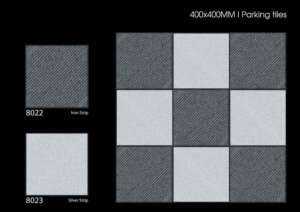 Carreaux de sol extérieurs haut de gamme pour allées 40x40cm 400x400mm, finition mate, en céramique, pour parkings et garages - Product Image 3