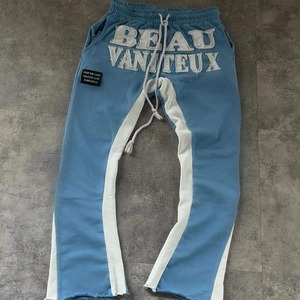 กางเกงวอร์มผ้าคอตตอนทรงหลวมสำหรับผู้ชายกางเกงลำลองสำหรับฤดูใบไม้ผลิ - Product Image 4