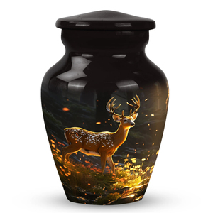 Mini urnas de recuerdo de corazón de cremación de colores personalizados, urnas de recuerdo de almacenamiento de Metal, diseños de acabado personalizados para funerales de decoración del hogar - Product Image 4