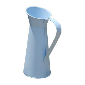 Pichet d'arrosage galvanisé avec finition en chitti uni et corde Tic Pichet d'eau décoratif pour la maison galvanisé de qualité supérieure - Product Image 4